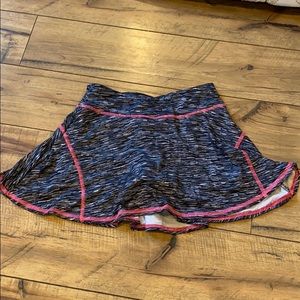 Athletic girls skort